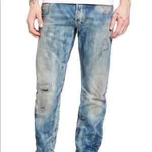 PRPS barracuda straight distressed Jean Size 34